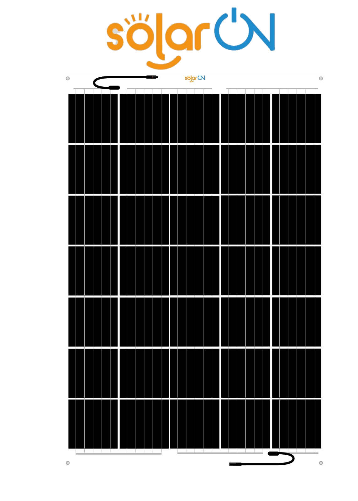 200 watt esnek güneş paneli png