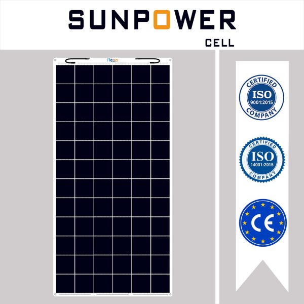 260 Watt Sunpower Hücre Esnek Güneş Paneli